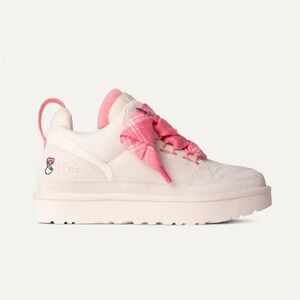 UGG White and Pink Sneakers